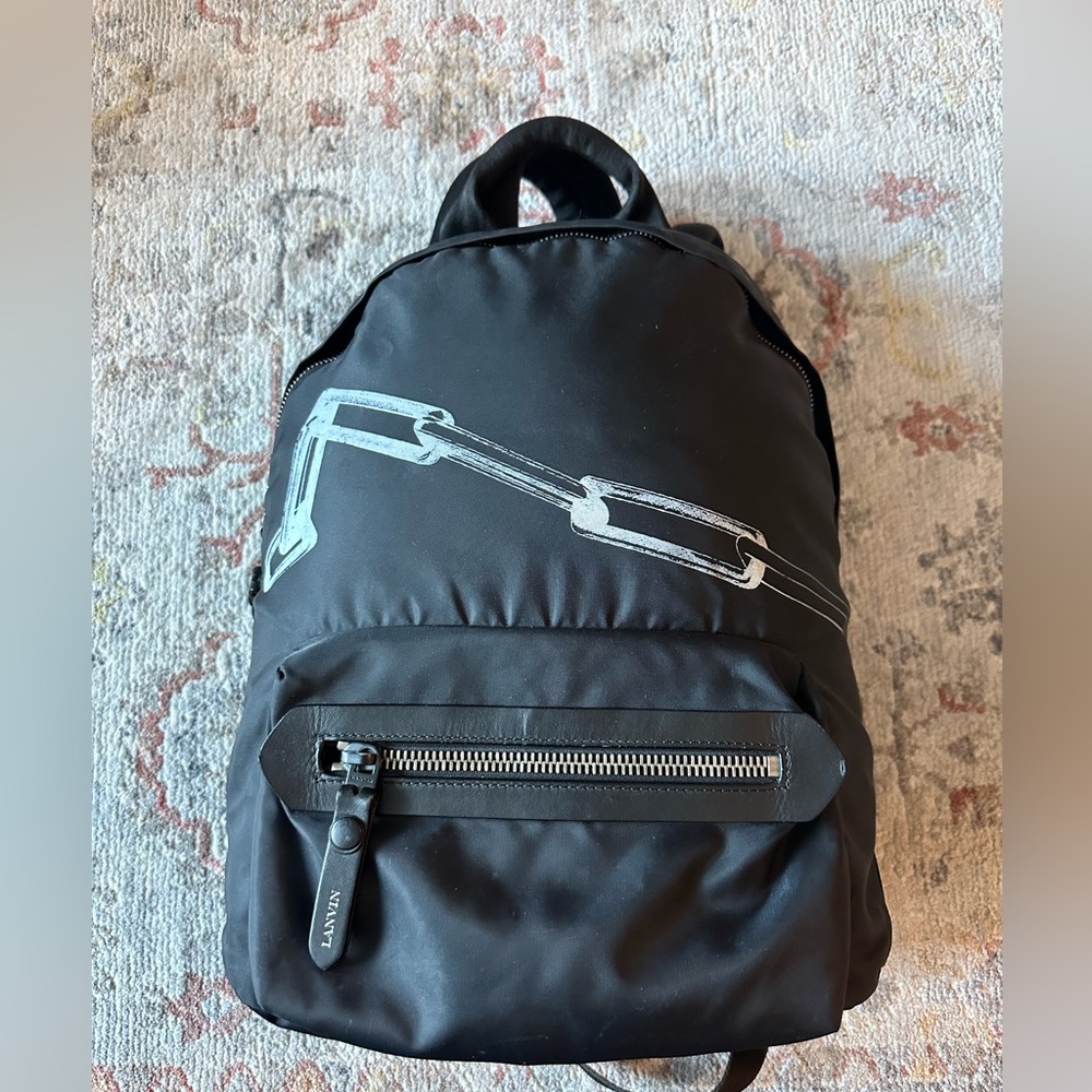 Rare find! Lanvin backpack in black color